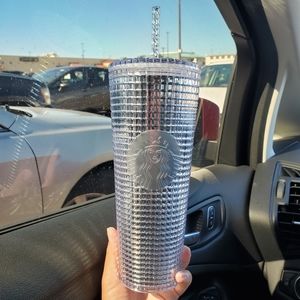 NEW! Starbucks Holiday 2020 Silver Disco Tumbler